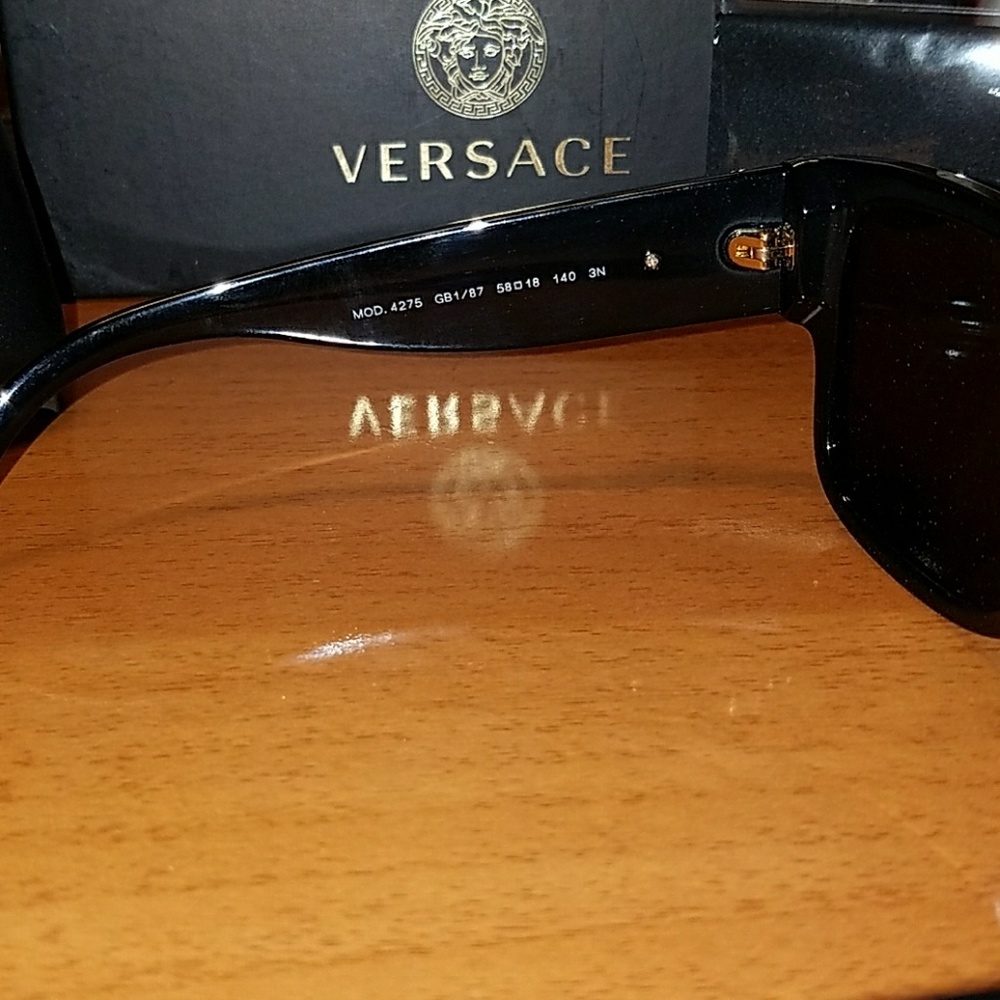 NWT Authentic Mens Versace Square Sunglasses - Picture 4 of 6